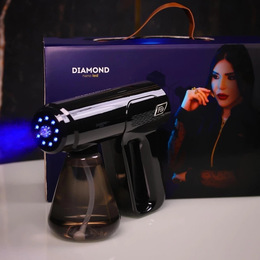 💨 Pistola Nano LED Profesional para Tratamientos Capilares – Ionización Molecular 💨✨
