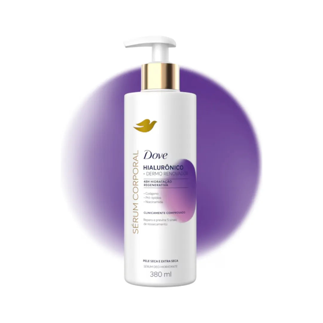 💦 Dove Sérum Corporal Hialurónico – Hidratación Intensa 48h
