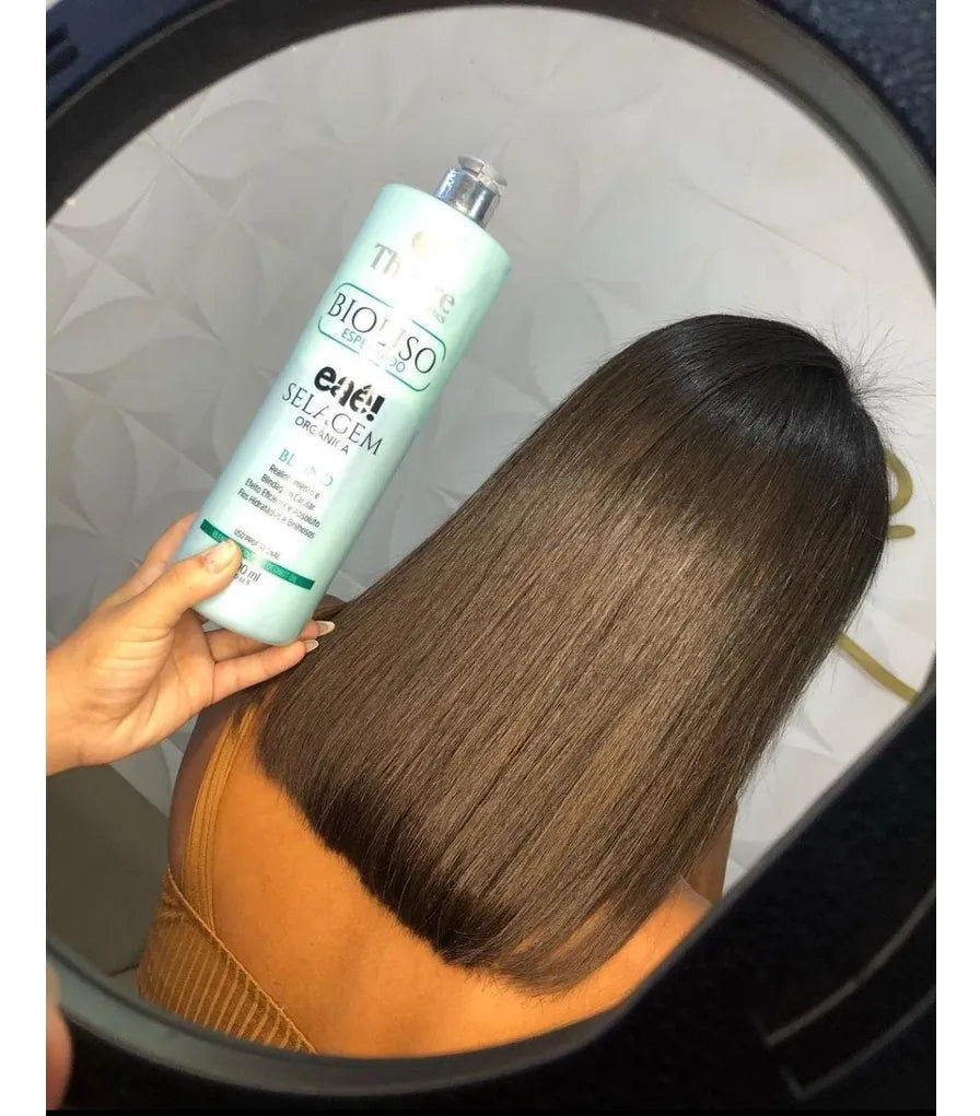 Bioliso Blond 300 ml  – Alisado Orgánico Progresivo con Brillo Espejo