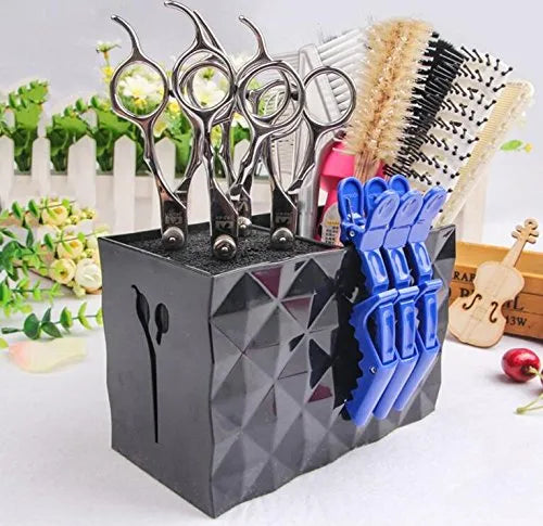 ✂️ Porta Tijeras, Clips y Peines – Organizador de Acrílico