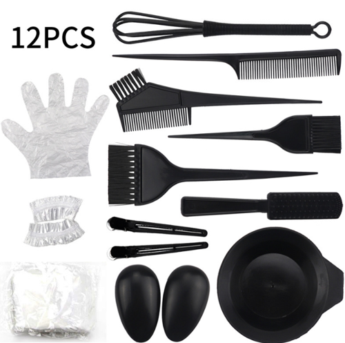 🎨 Kit Profesional para Teñir Cabello – 12 Piezas