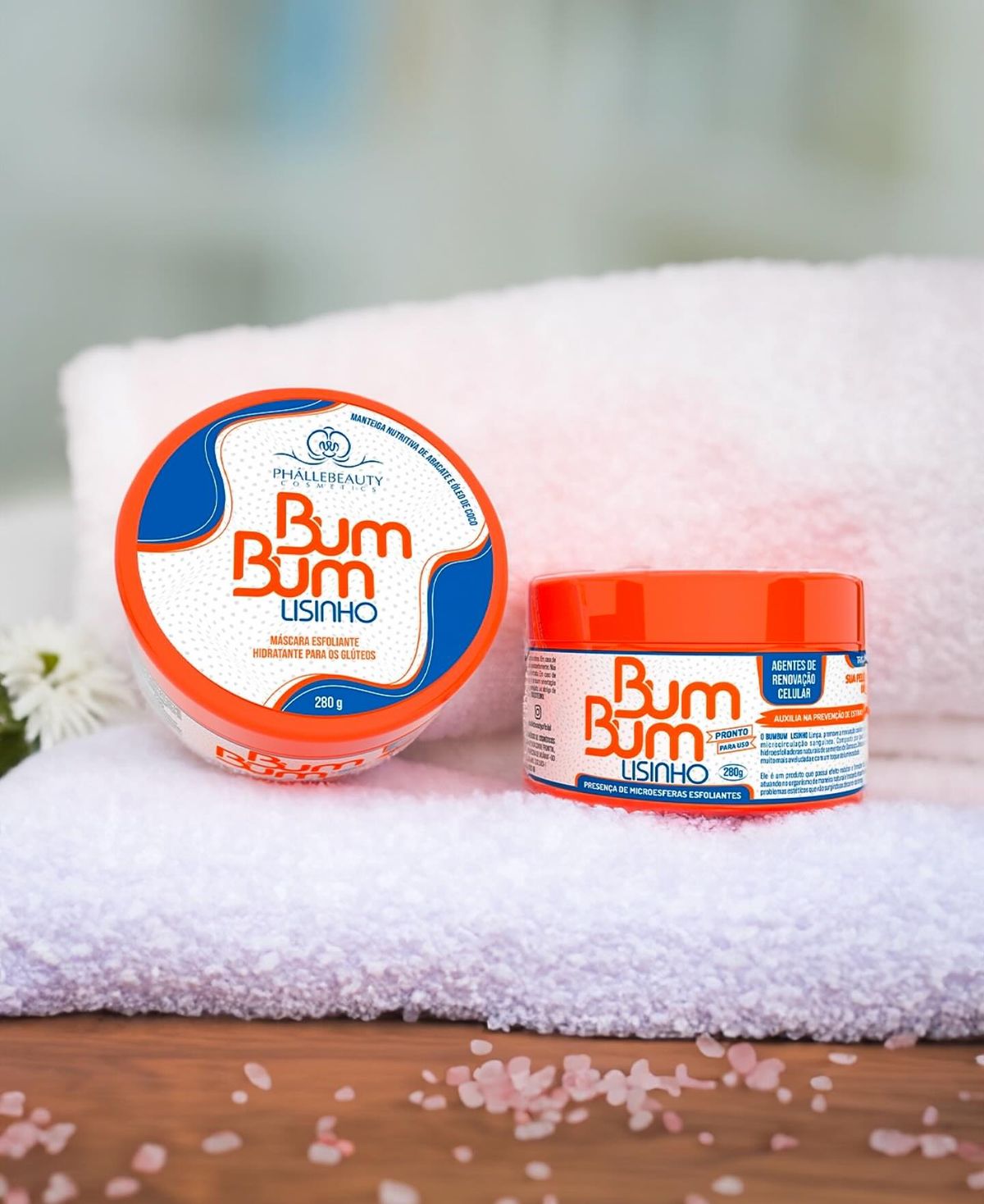 Bum Bum Lisinho Exfoliante Reafirmante Gluteos y Piernas